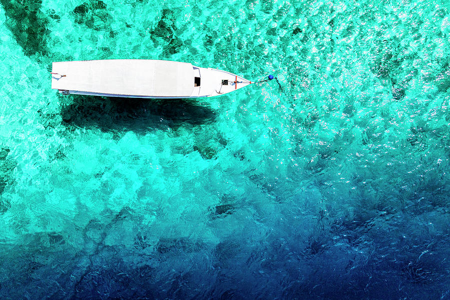 Aerial Summer - Clear Water Photograph by Philippe HUGONNARD