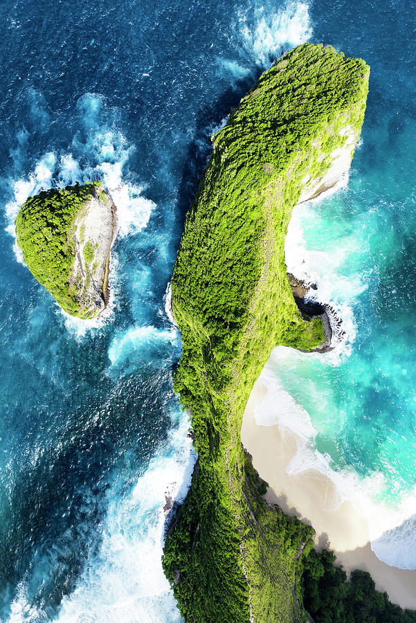 Aerial Summer - Nusa Penida Photograph by Philippe HUGONNARD