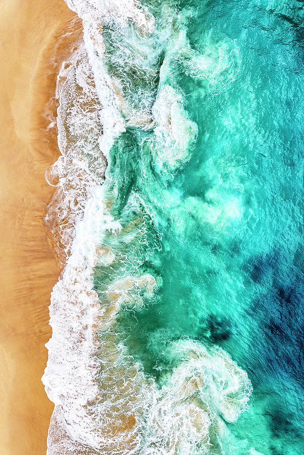 Aerial Summer - Pure Ocean Photograph by Philippe HUGONNARD
