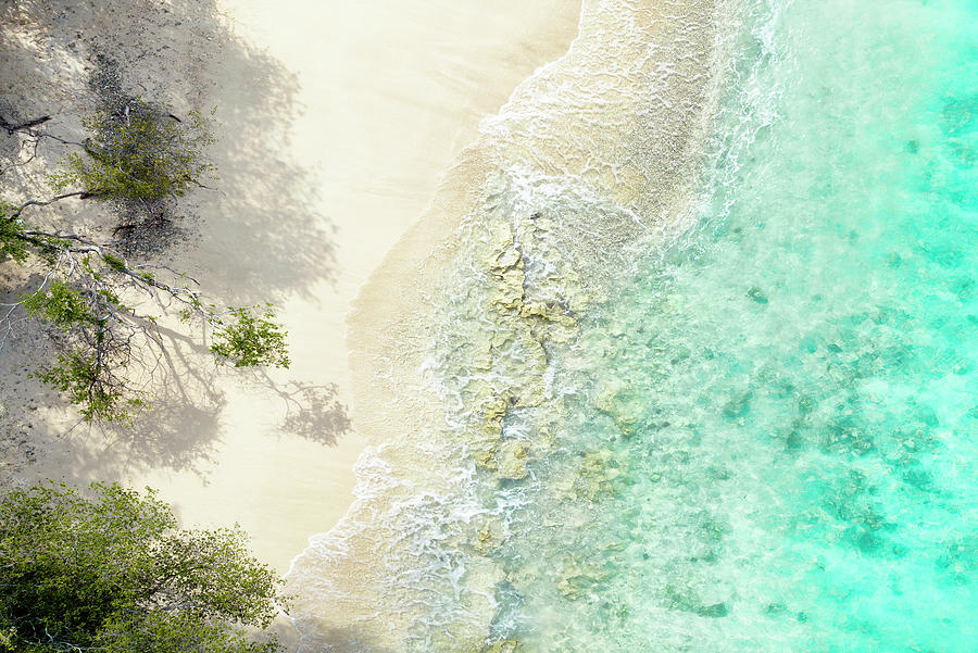Aerial Summer - Seagreen Beach Photograph by Philippe HUGONNARD