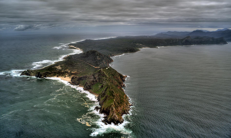 Aerial view of Cape of Good Hope Photograph by Mariusz Kluzniak