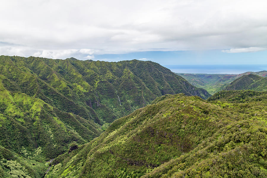 Aerial View of Kauai Photograph by Cindy Robinson - Fine Art America