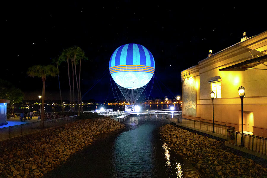 Aerophile Balloon Flight at Disney Springs Photograph by Mark Andrew Thomas Aerophile Balloon Flight at Disney Springs Photograph by Mark Andrew Thomas