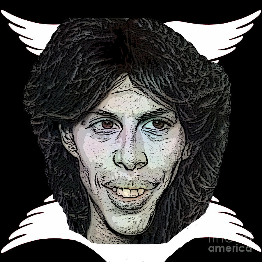 Aerosmith parody portrait Digital Art by Christina Fairhead Art and Merch Aerosmith parody portrait Digital Art by Christina Fairhead Art and Merch