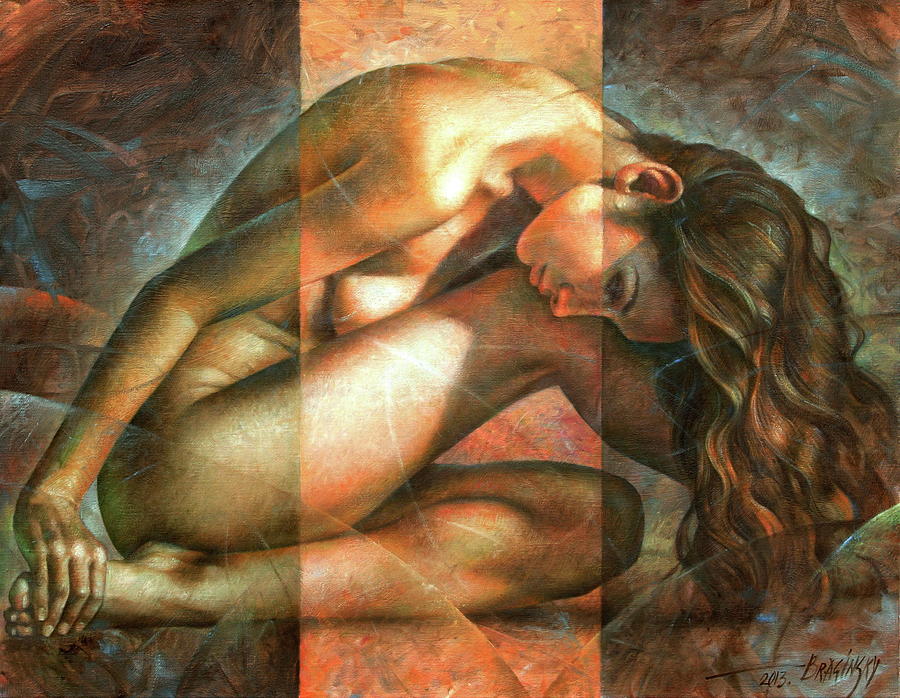 Nude Painting - Aeternitas by Arthur Braginsky