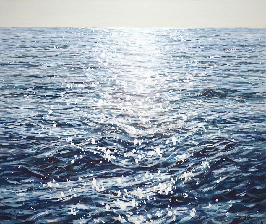 	Affectionate glare of the ocean Painting by Iryna Kastsova