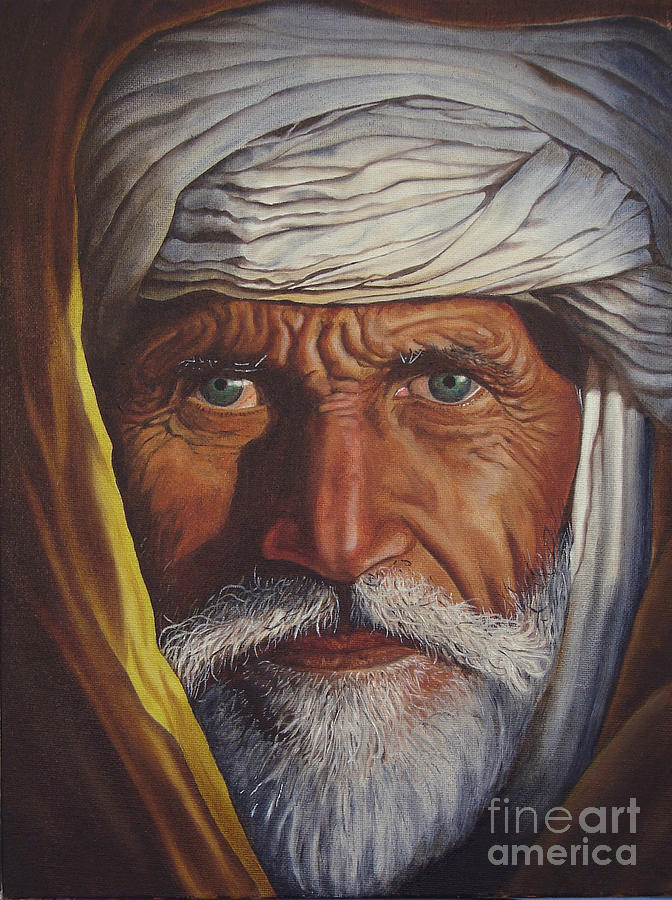 Afghan Painting by Ken Kvamme