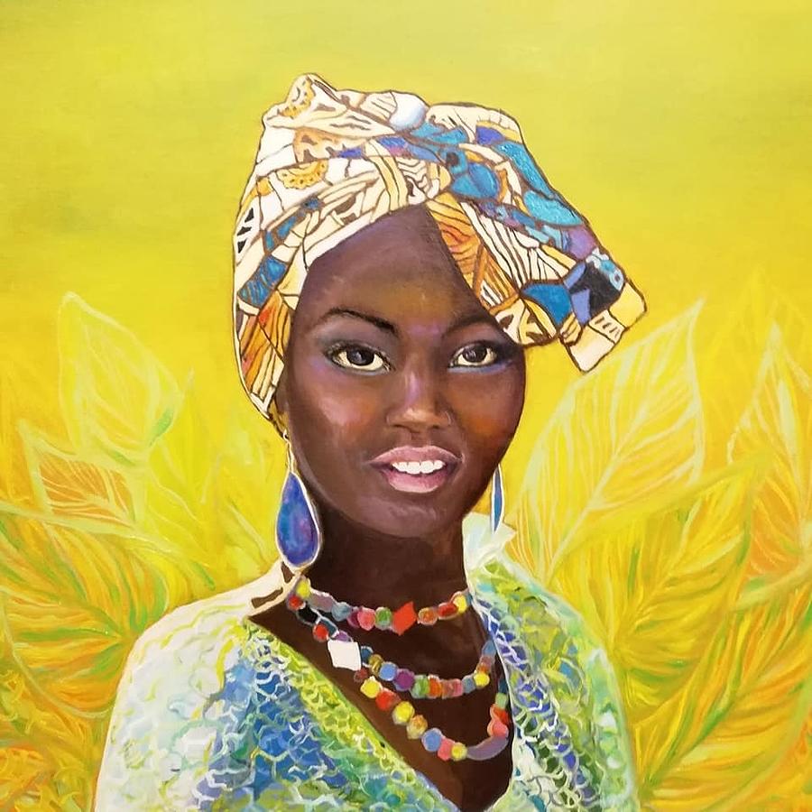 Africa Painting by Anda Gheorghiu - Fine Art America