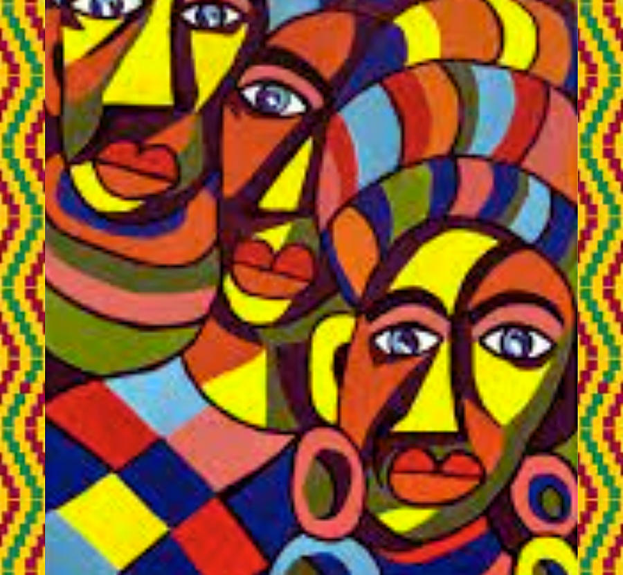 AFRICA Poster 80s Painting By Sophia Parker Fine Art America   Africa Poster 80s Sophia Parker 