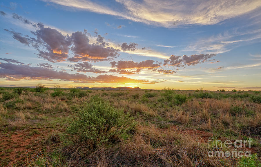 Africa Sunset Photograph by Brian Kamprath