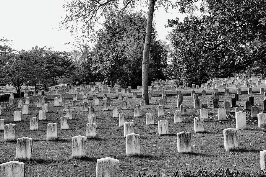African American Graves in Atalanta Photograph by Robert Wilder Jr