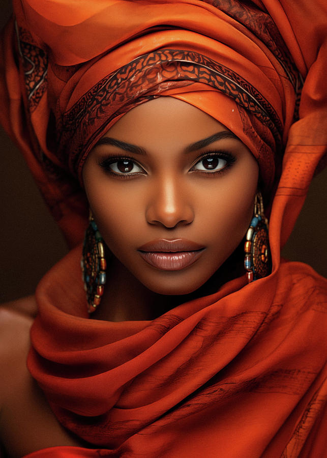 African Beauty 2 Digital Art by Hakon Soreide - Fine Art America