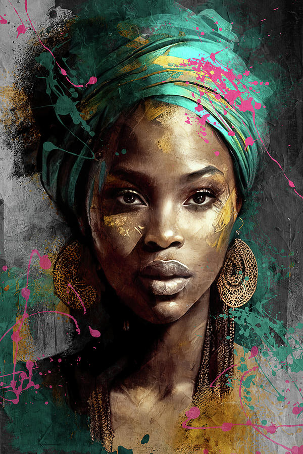 African Grace Digital Art by Amara T - Fine Art America