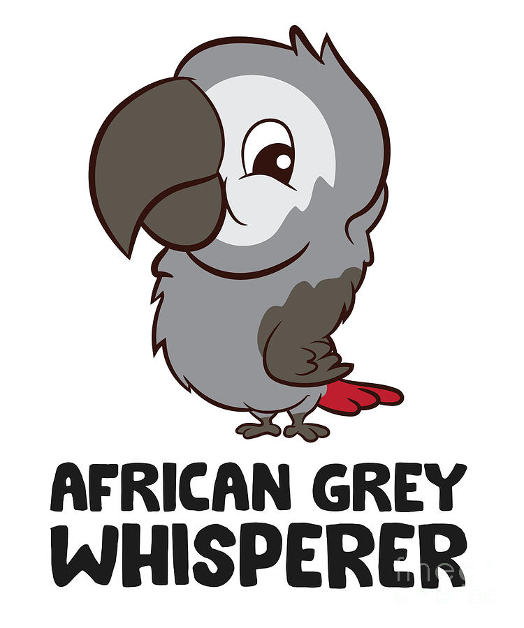 African Grey Whisperer Funny African Grey Parrot Tapestry - Textile by EQ  Designs - Fine Art America
