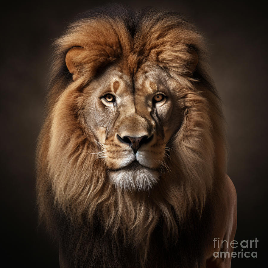 African Lion Digital Art by MiilSons Outdoors - Fine Art America
