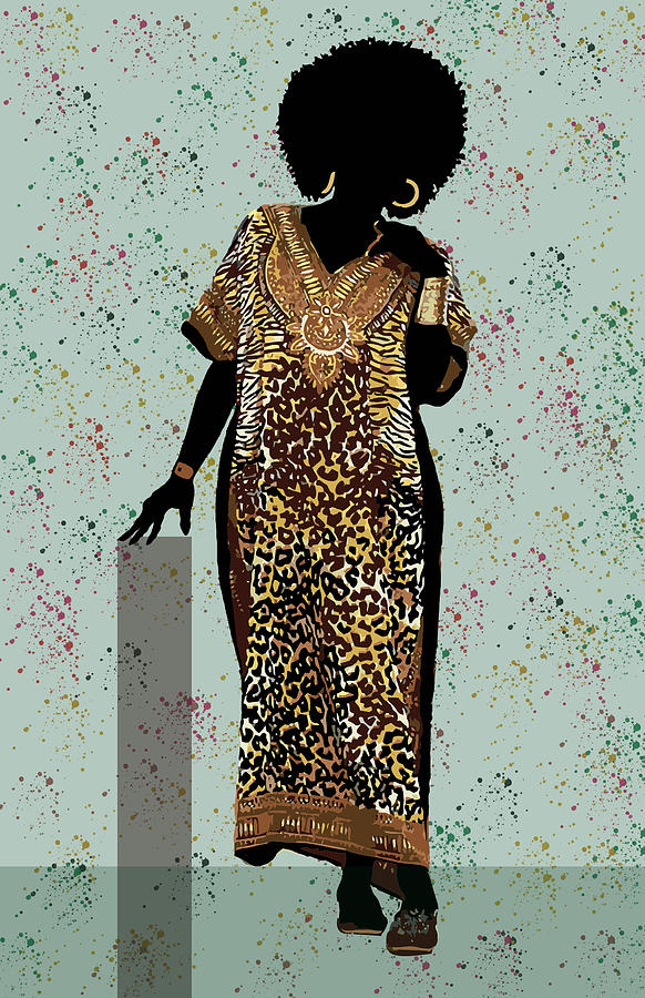 African Women Fashion 4 Digital Art By James Mingo