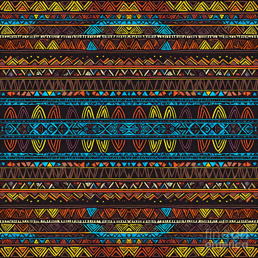 African Patterns I Photograph by Munir Alawi
