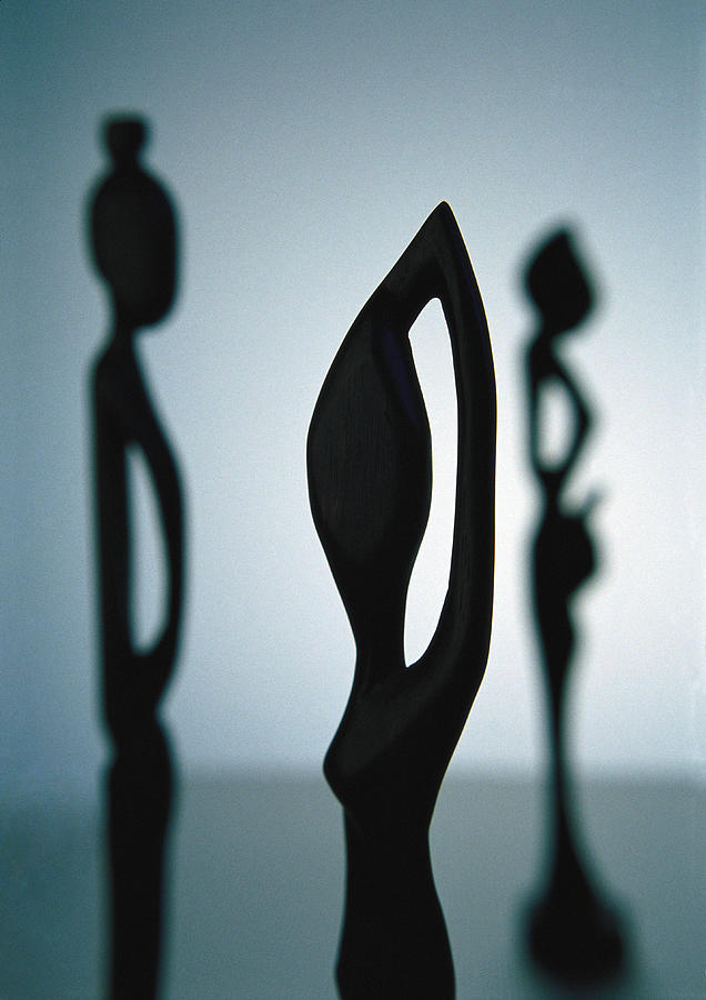 African sculpture, close-up. Photograph by Benoit Jeanneton