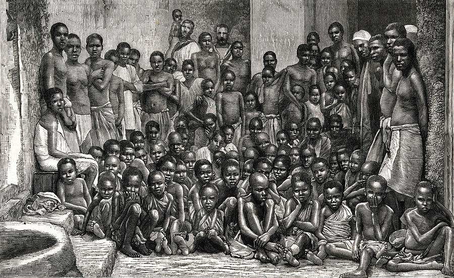 African Slave Trade Drawing by Keith Lance