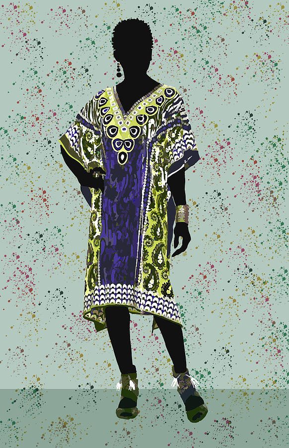 African Women Fashion 5 Digital Art By James Mingo Fine Art America