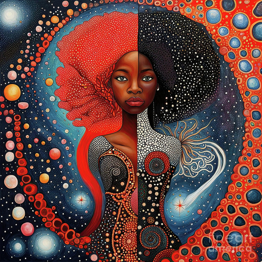 Afro YinYang 06 Photograph by Jack Torcello