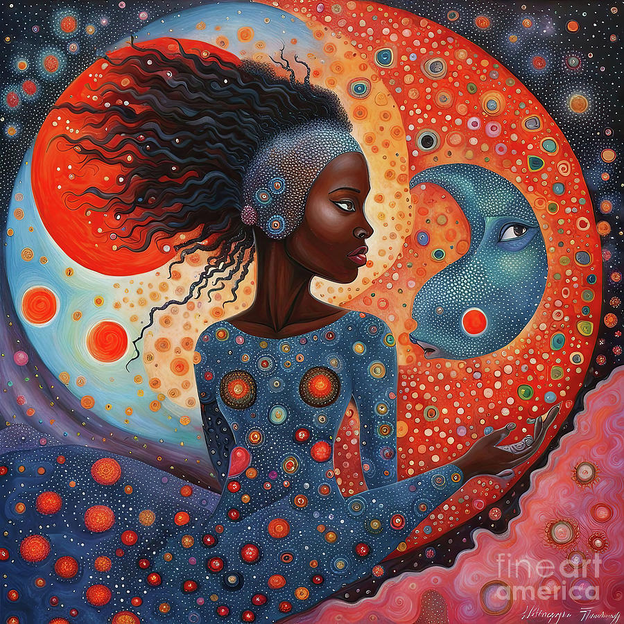 Afro YinYang 12 Photograph by Jack Torcello
