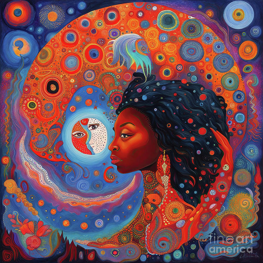 Afro YinYang 18 Photograph by Jack Torcello