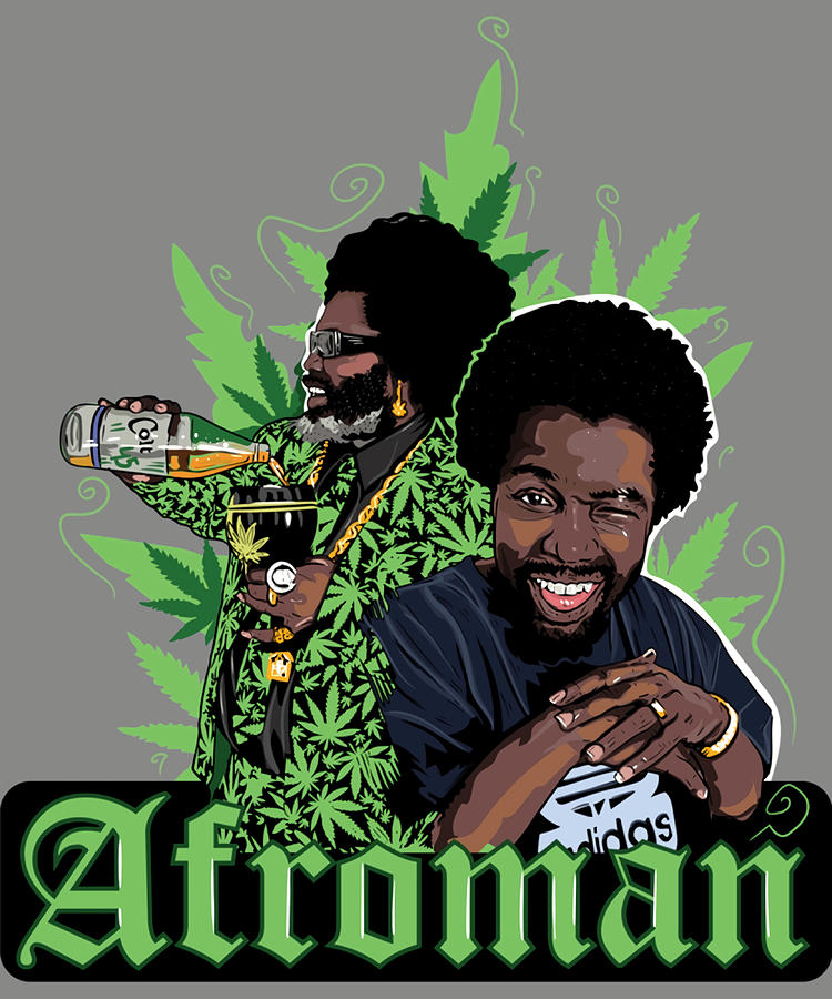 Afroman Og Classic Poster Boy Painting By Philip Williams 