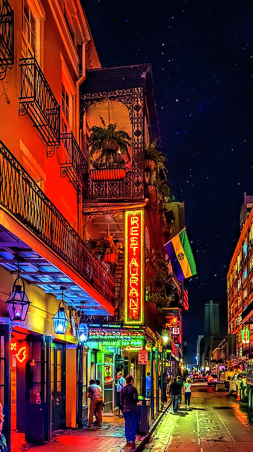 After Dark in New Orleans Photograph by Lisa Soots