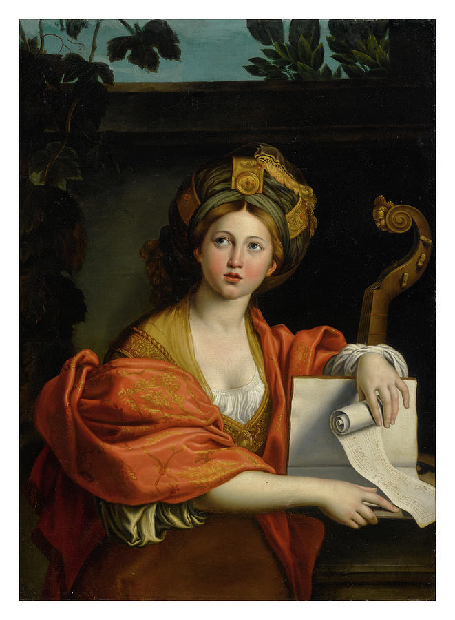 After Domenico Zampieri, Called Domenichino The Cumean Sibyl Painting by MotionAge Designs