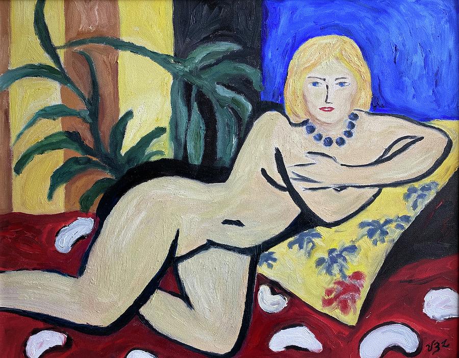 Nude Photograph - After Matisse by Victoria Lakes