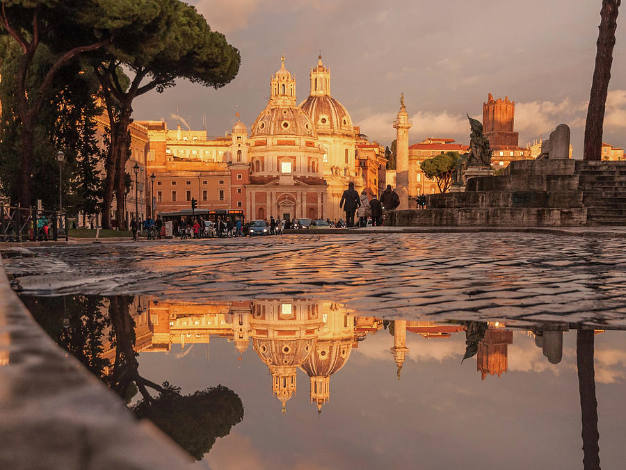 Rome after rain Photograph by Sergey Simanovsky