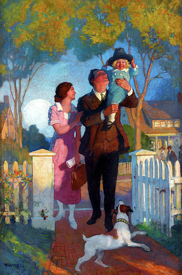 After The Day S Work Painting By NC Wyeth Fine Art America   After The Days Work Nc Wyeth 