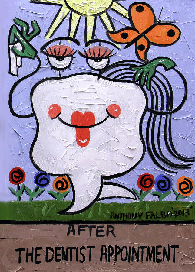 After The Dentist Appointment Painting by Anthony Falbo