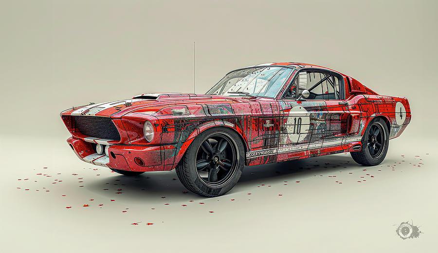 After the race Digital Art by Bill Posner