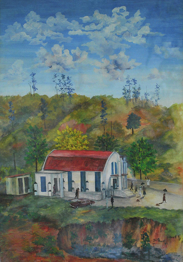 After the Sermon Painting by John Powell