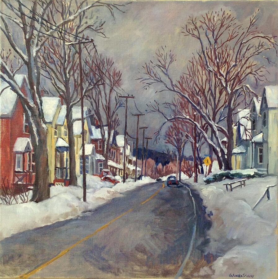 After the Snow Storm / Berkshires Painting by Thor Wickstrom