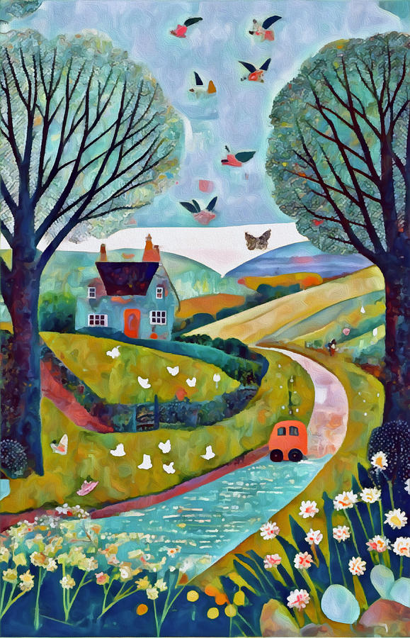 After The Storm Mixed Media by Ann Leech