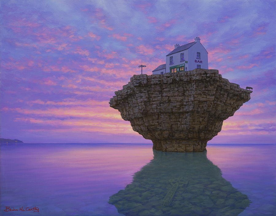 Sunset Painting - After the Storm by Brian McCarthy