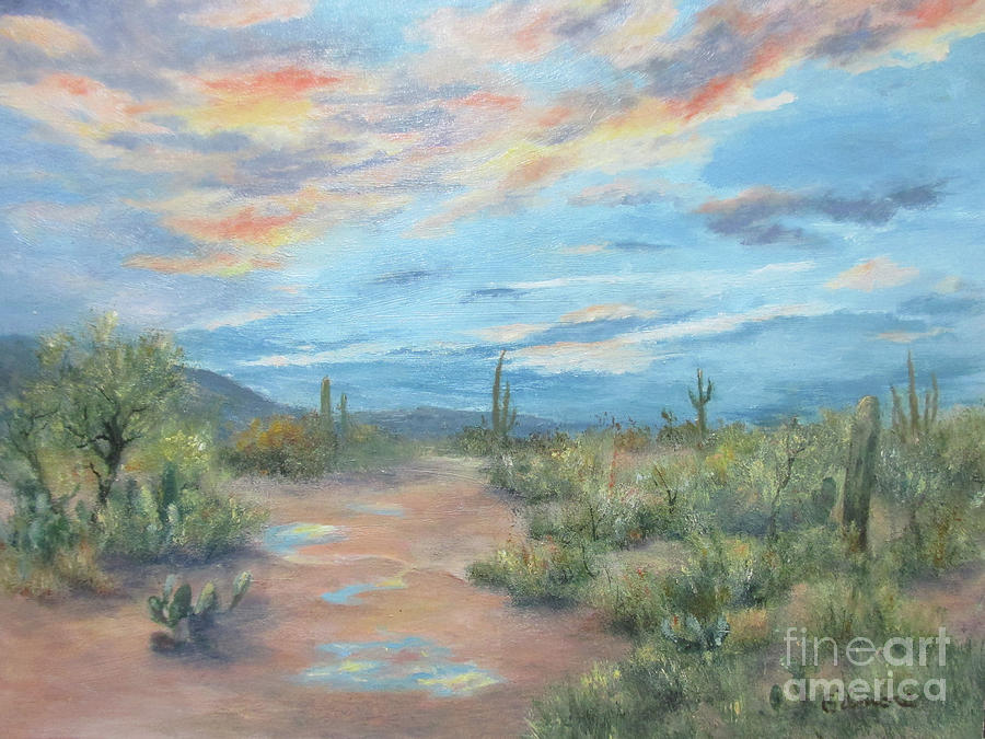 After the Storm Painting by Roseann Gilmore
