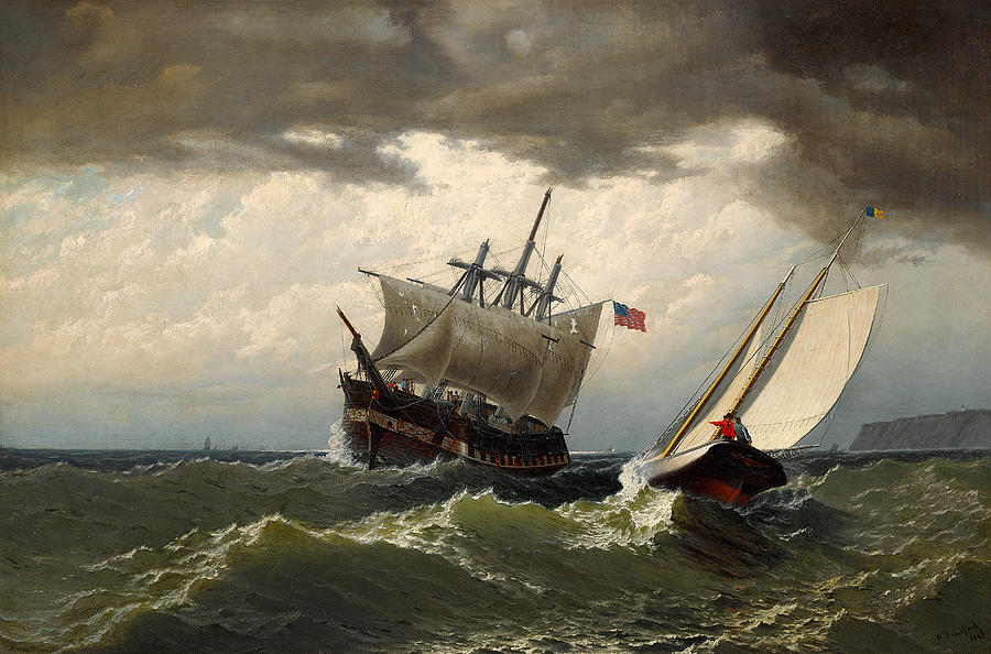 William Bradford Painting - After the Storm by William Bradford