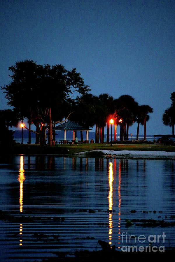 After The Sun Goes Down At Venetian Gardens Park Photograph by Philip And Robbie Bracco