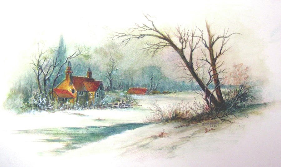 After The Thaw Painting by Carl McKinley