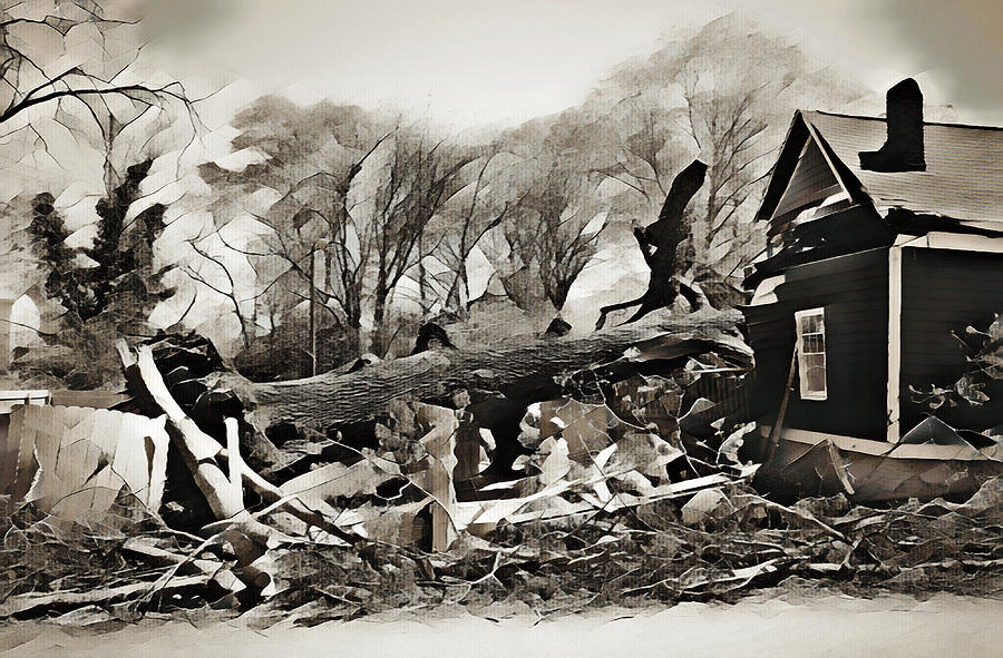 After the Tornado Digital Art by Eyes Of CC