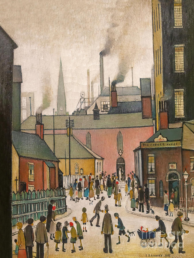 After The Wedding Photograph By Ls Lowry