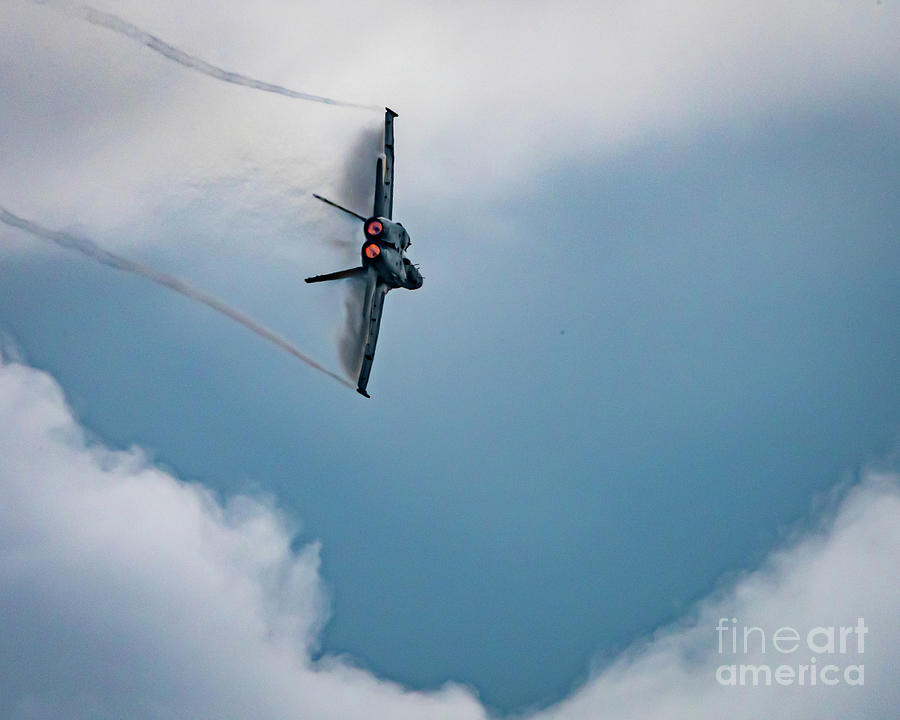 Afterburners And Vapes Thru The Abby 2019 Clouds Photograph