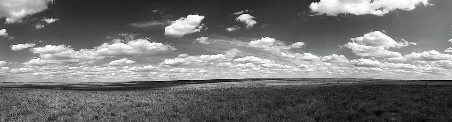 Afternoon Clouds-Buffalo Lake Wild Life Refuge, Randall County, Texas Photograph by Richard Porter