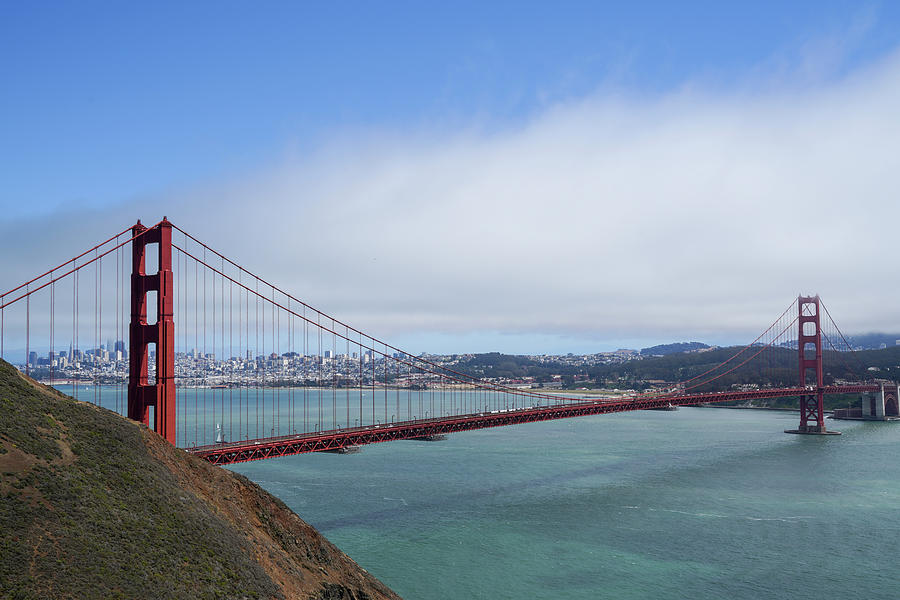 Afternoon Light on the Golden Gate Bridge  Photograph by Lindsay Thomson