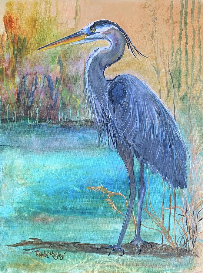 Afternoon Sentinel Painting by Linda Kegley - Fine Art America