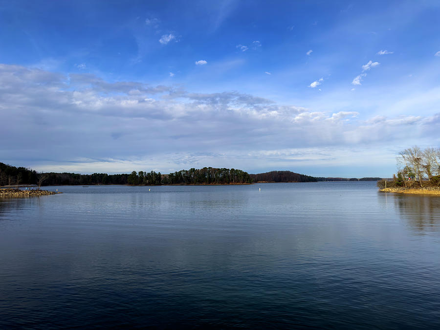 Afternoon View from West Bank Park on Lake Lanier Photograph by Steve ...